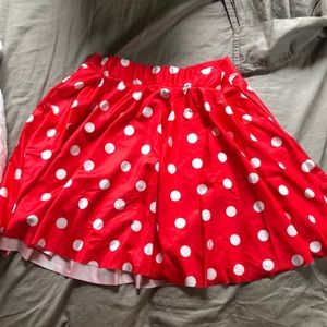 Polka dot skirt